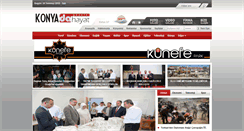 Desktop Screenshot of konyadahayat.com